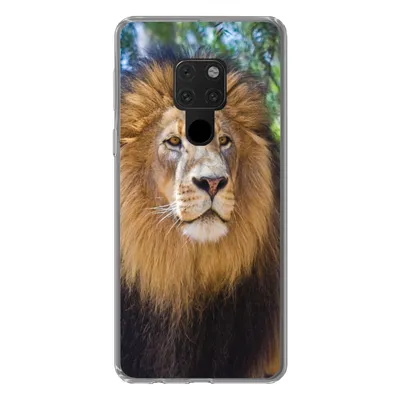 Produktbild von MuchoWow® Handyhülle Schutzhülle Hülle für Huawei P40 Lite Löwe - Natur - Tier Silikon Softcase Handy Hülle - Handy