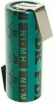 Produktbild von FDK / Sanyo Akku 1,2 V 2700 mAh  A Zelle  NiMh 17 mm x 50 mm mit Lötfahne U