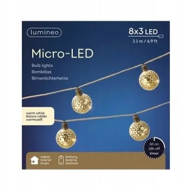 Productafbeelding van LED-lichtketting Lumineo, wit