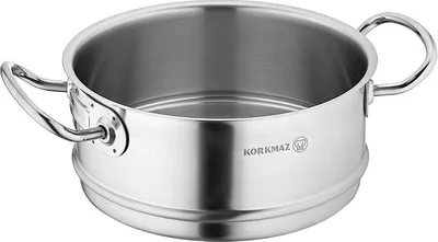 Produktbild von Dämpfeinsatz, Edelstahl, Höchste Qualität Korkmaz Proline 20x10 cm 3,1 l