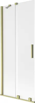Zdjęcie produktu dla Mexen Velar Parawan 2-Skrzydłowy Szron Złoty 85x150 cm