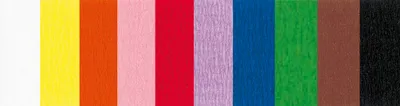 Produktbild von Clairefontaine Feuerfestes Krepppapier Pack. 10 Bogen 2,50x0,50m Sort. 914399C