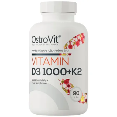 Produktbild von OstroVit | Vitamin D3 1000 IU + K2 50 mcg
