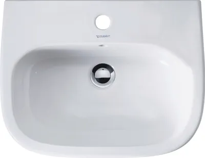 Produktbild von DURAVIT 2310550000 Waschtisch D-Code 550 mm mit ÜL, mit