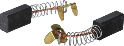 Produktbild von vhbw 2x Kohlebürste 5,8 x 9,95 x 16,95 mm kompatibel mit Fein 72720100230 Elektrowerkzeug, Bohrmaschine + Feder