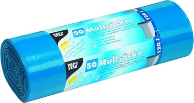 Produktbild von STARPAK Müllsäcke LDPE 240 Liter blau 10 Säcke