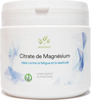 Zdjęcie produktu dla Suplement diety Benessence Citrate de Magnésium, 500 g