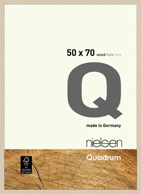Obrázek produktu pro Dřevěný odnímatelný rám Quadrum 50x70 cm javor