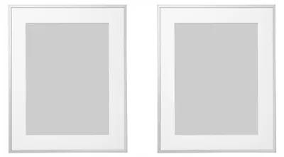Produktbild von IKEA LOMVIKEN Bilderrahmen Aluminium Grau 40x50 cm