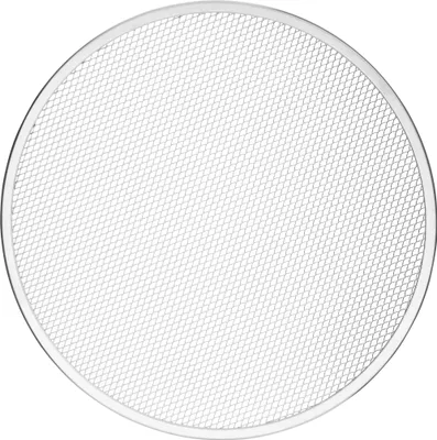 Zdjęcie produktu dla TECHNICA Blacha do pizzy aluminiowa 38 cm - Okrągła kratka do chrupiącej pizzy - Idealna do pieca do pizzy i piekarnika - Lekka i trwała - Alternatywa dla blachy do pizzy - Idealna do urządzenia do pizzy