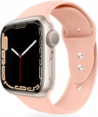 Obrázek produktu pro Gumový sportovní náramek pro Apple Watch 3 4 5 6 7 8 9 SE 38/40 MM, růžový