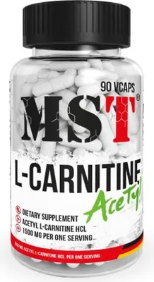 Zdjęcie produktu dla MST – L-karnityna acetylo (90 kapsułek)
