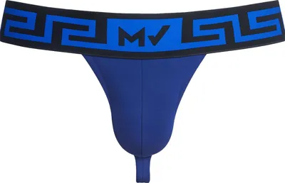 Produktbild von MODUS VIVENDI - Herren Thongs Unterwäsche - Linen Thong Marine - 1x Größe L
