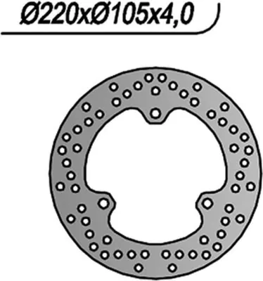 Immagine prodotto di Disco freno NG per HONDA X8RS/X8RX 50