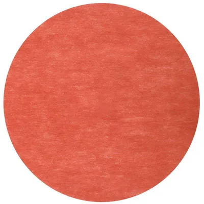 Produktbild von 50 runde Tischsets orange terracotta Vlies Ø 34 cm Einweg Platzsets