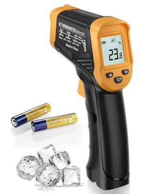 Produktbild von EventEk Infrarot -Thermometer, -50 ° C 600 ° C Leichtes Temperaturmesser, nicht kontakter digitaler Laser -Beleuchtungsimmobil, Nicht -Mensch - -