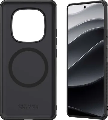 Produktbild von Handyhülle für Redmi Note 14 Pro 5G / POCO X7, Nillkin Frosted Shield Pro Magnetic, Schwarz