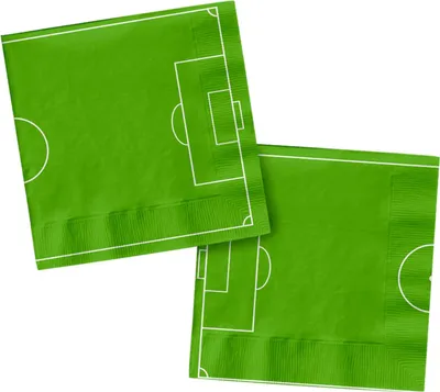 Produktbild von 20 Fußballplatz Servietten 33cm