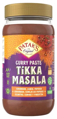 Produktbild von Patak's Tikka Masala Curry Paste 1100g – Authentische indische Gewürzpaste