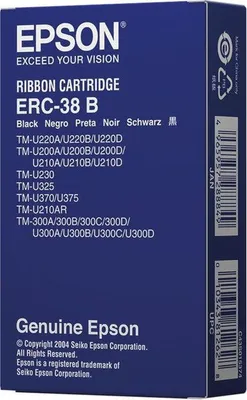 Produktbild von Farbband Epson S015352 TM-300/U210/220/230/300 Nylon schwarz Packung mit 10 Stück