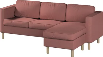 Produktbild von Dekoria Bezug für Pärup 3-Sitzer Sofa mit Recamiere, cognac braun, 235x80x148