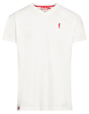 Produktbild von DERBE HAMBURG M-04-TSFL BASIC KIPPES Herren T-Shirt V-Neck