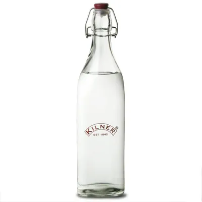 Imagen del producto de Kilner 0025.472, Botella, 1 litro, Transparente, Redonda, 7,5 cm, 318 mm