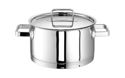 Produktbild von ROHE Germany Edelstahl-Fleischtopf Chiara, 16 cm, mit Deckel