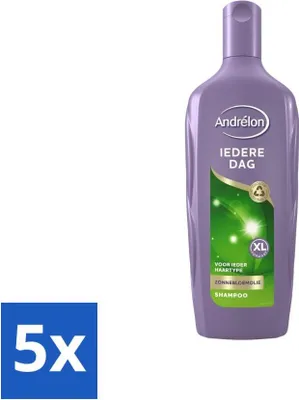 Obrázek produktu pro Andrélon - Každý den - Šampon - 450 ml - Cenově výhodné balení - 5 kusů