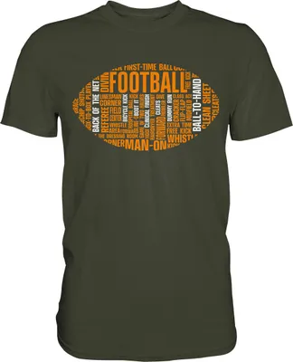 Produktbild von American Football T-Shirt – Urban Khaki / 3XL
