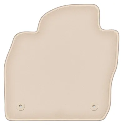 Produktbild von DURBAN Beige Velours-Fahrerfußmatte für Volkswagen T-Cross Crossover (2019-)
