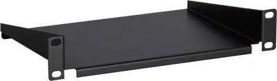 Produktbild von 10” Fachboden, 1 HE, für 10” Serverschränke, Schwarz, (BxTxH) 250 x 136 x 44 mm
