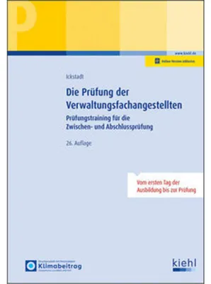 Produktbild von Die Prüfung der Verwaltungsfachangestellten