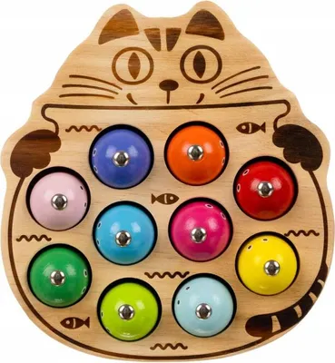 Produktbild von Holzspielzeug für Kinder „Fische fangen“