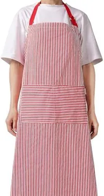 Produktbild von Gestreifte Baumwollschürze für Damen