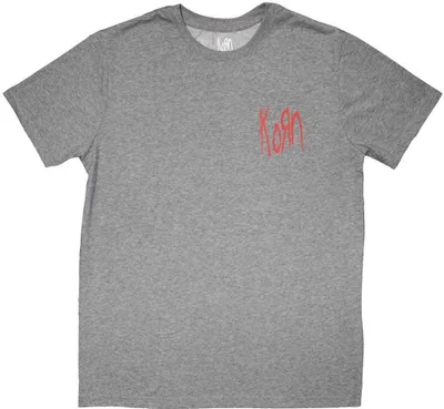 Produktbild von Korn - "Mini Red Logo" T-Shirt für Herren/Damen Uni RO11589 (L) (Grau)