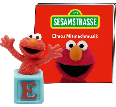 Produktbild von tonies Sesamstraße - Elmos Mitmachmusik, Spielfigur, (Hörspiel mit