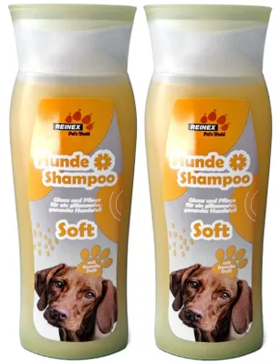 Produktbild von Reinex PET´S WORLD Hundeshampoo, Soft Kamilleduft, 2 Stück