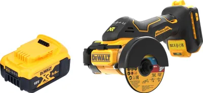 Zdjęcie produktu dla DeWalt DCS 438 N akumulatorowa przecinarka wielomateriałowa 18 V 76 mm bezszczotkowa + 1x akumulator 5,0 Ah - bez ładowarki