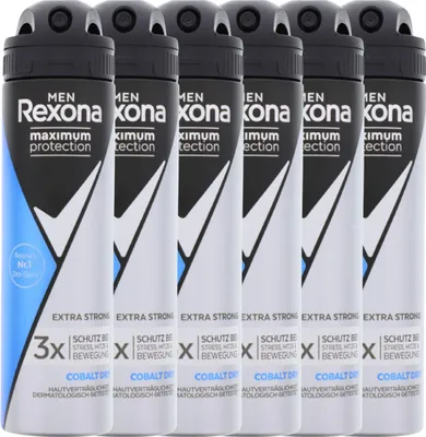 Produktbild von 6 x Rexona Men Maximum Protection Cobalt Dry Anti Transpirant je150 ml