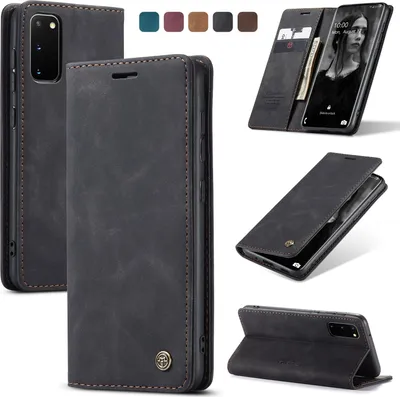 Produktbild von Hülle Samsung Galaxy S20 Handyhülle Klapphülle Tasche Etui Flip Case Schwarz