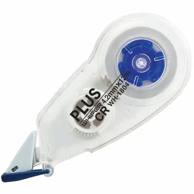 Produktbild von PLUS JAPAN Mini-Korrekturroller CR WH-1804 4,2 mm x 12 m blau