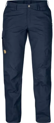 Produktbild von Fjällräven DA Karla Pro Trousers Curved Damen Trekkinghose ungefüttert Wanderhose dark navy NEU 42