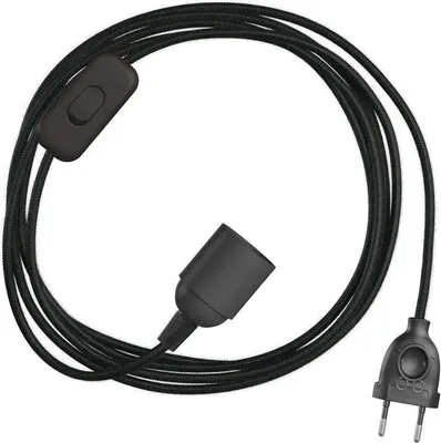 Immagine prodotto di Creative Cables Snakebis E14 Presa per lampada con cavo 1,8 M Nero Nero Taglia unica