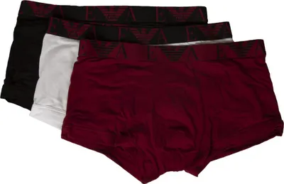 Produktbild von Herren-Boxershorts EMPORIO ARMANI 3er-Pack Tripack elastisch bei Sicht Artikel 111357 2F715TRUNK PACK 3, EUR S - CN 165/90 - BR P - MX CH, Cotone 95%,Elasthan 5%