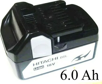 Produktbild von Hitachi Akku 18 V BSL Neu Bestückt mit 6,0 Ah -- 6000 mAh