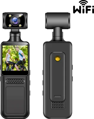 Produktbild von INF HD Clip-on Körperkamera M12+ WiFi - Tragbarer Videorekorder