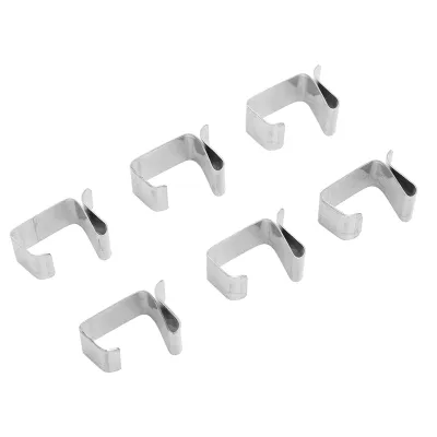 Immagine prodotto di Ganci per grondaia in metallo per illuminazione natalizia esterna, ganci per grondaia per illuminazione natalizia, ganci per grondaia per illuminazione natalizia in metallo, clip per illuminazione natalizia, ganci per grondaia per illuminazione natalizia in acciaio inox