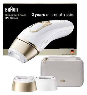 Produktbild von Braun Silk-expert Pro PL5210 IPL Lichtimpulstechnologie (IPL) Gold  Weiß