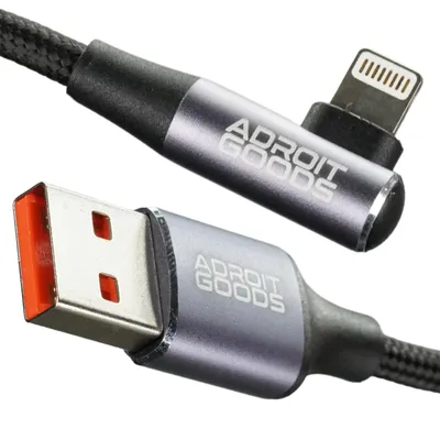 Obrázek produktu pro AdroitGoods Nabíjecí kabel pro iPhone 2 metr vhodný pro Apple iPhone - 2,4A rychlonabíjecí kabel - Lightning usb kabel